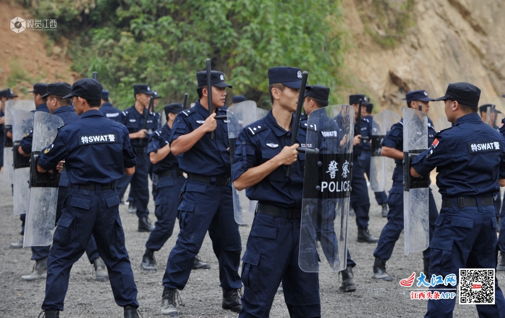 号令一出，动若风发！江西全警实战大练兵场面超燃