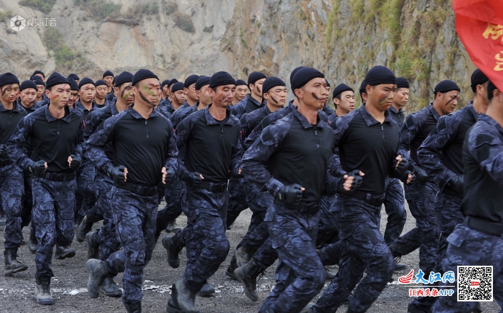 号令一出，动若风发！江西全警实战大练兵场面超燃