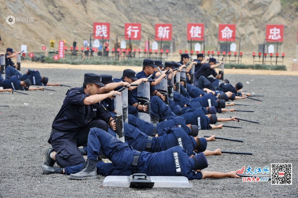 号令一出，动若风发！江西全警实战大练兵场面超燃