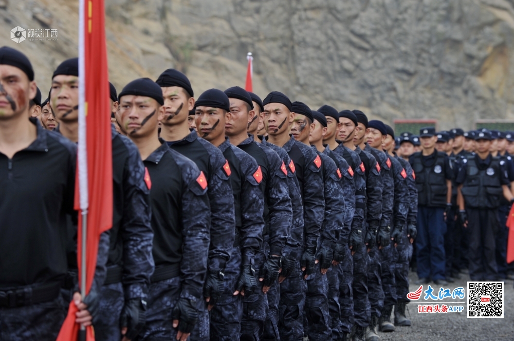 号令一出，动若风发！江西全警实战大练兵场面超燃