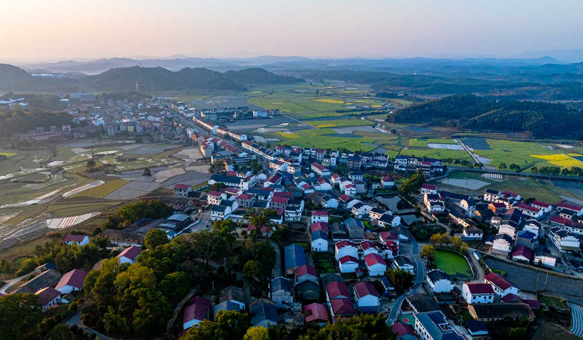 江西峡江：春日乡村入画来