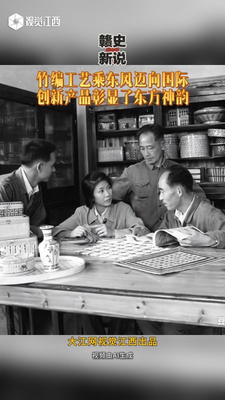 【赣史新说】竹编工艺乘东风迈向国际 创新产品彰显了东方神韵