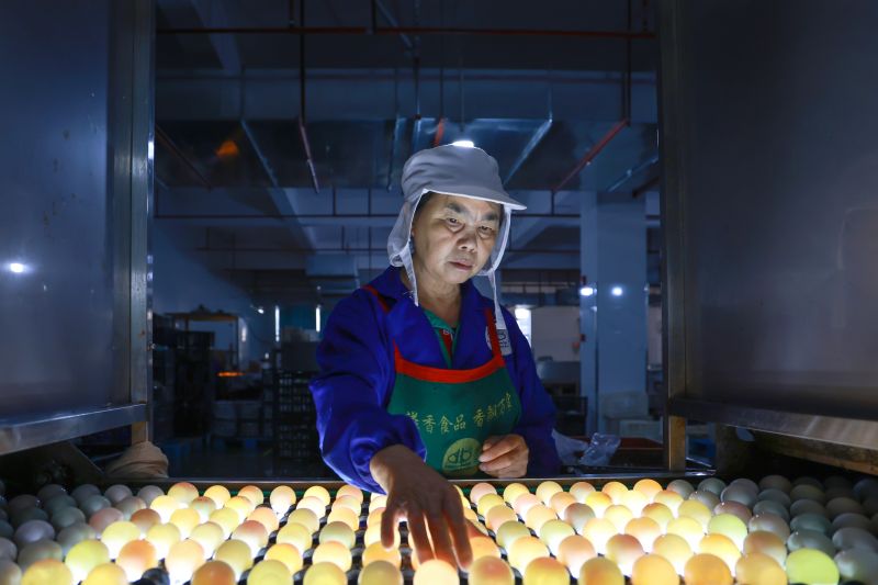 江西瑞昌：鸭蛋加工 供应市场