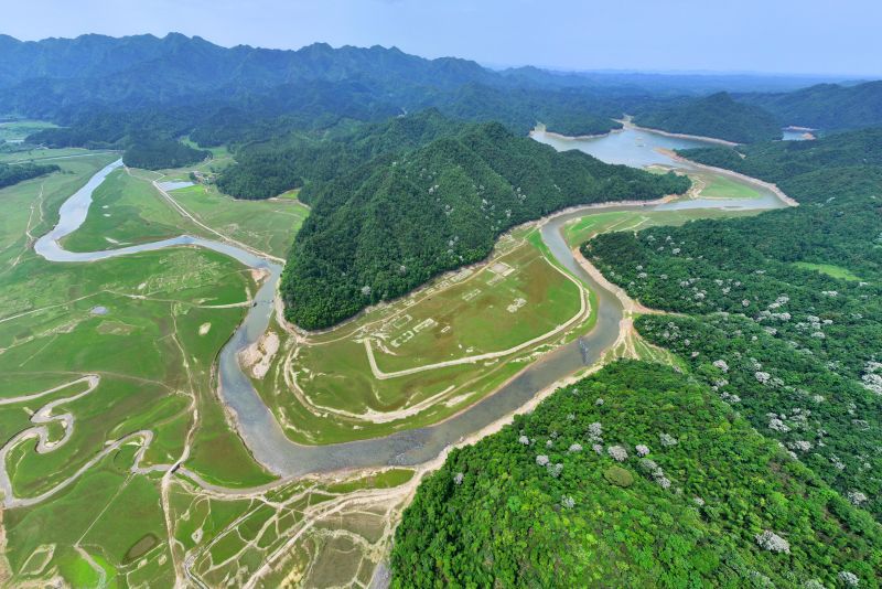 江西泰和:库区风景如画