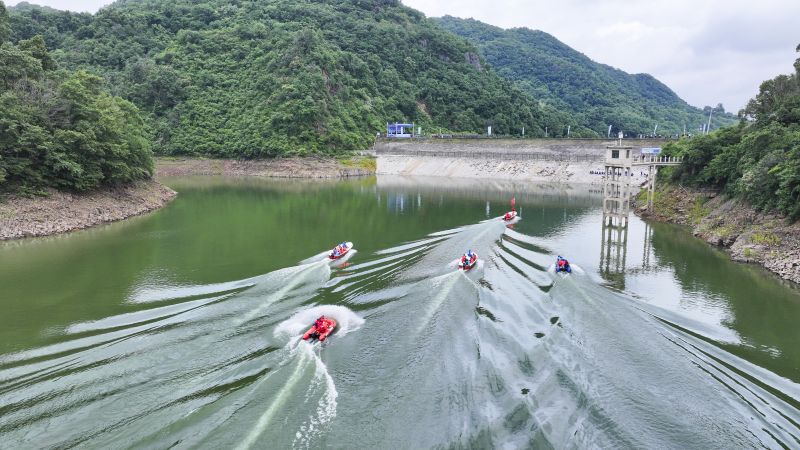 江西九江：防汛演练 备战汛期